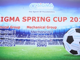 Giải bóng đá Sigma Spring Cup 2019 chính thức khai mạc